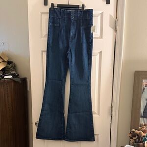 Free People Jayce High Rise Flare Leg